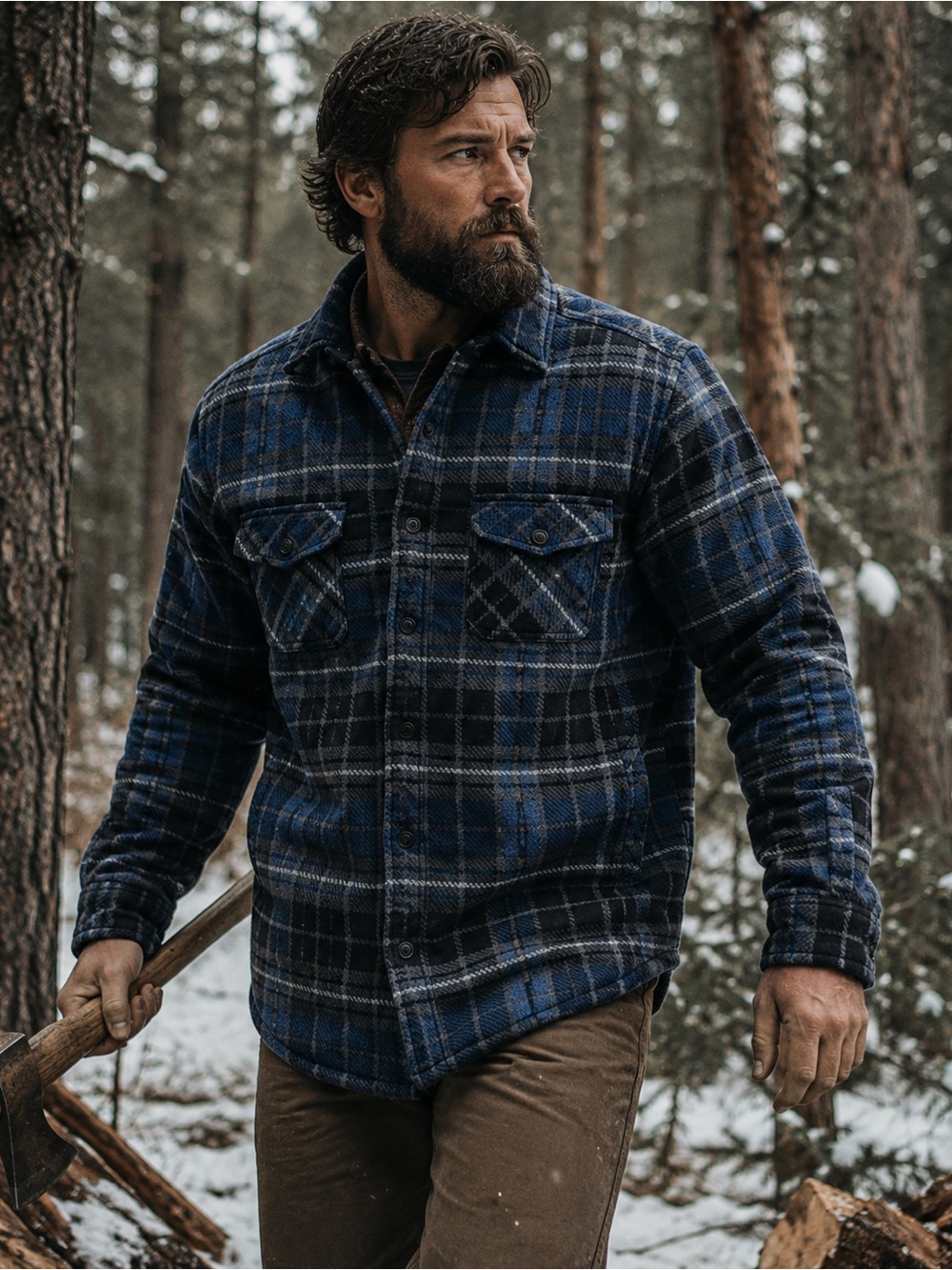 Freedom Foundry Men's Plaid Flannel Shirt